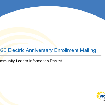 Community Leader Info Packet